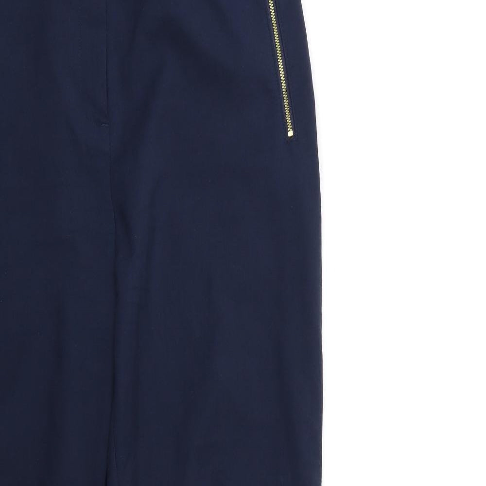 Per Una Womens Blue   Trousers  Size 14 L31 in