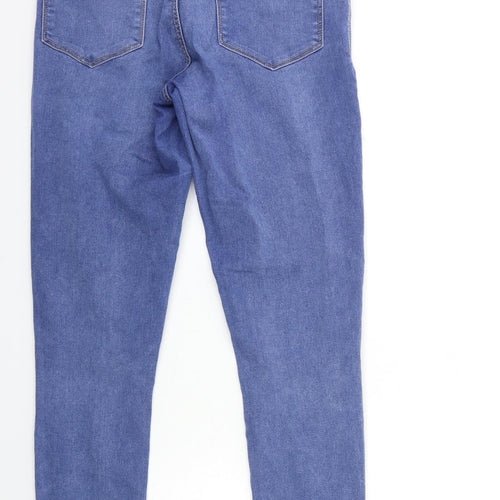 Dorothy Perkins Womens Blue  Denim Skinny Jeans Size 10 L31 in