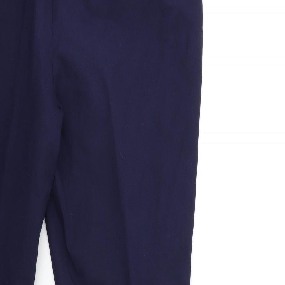 Per Una Womens Blue   Trousers  Size 18 L28 in