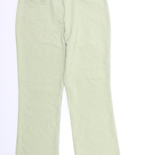 Preworn Womens Green   Trousers  Size 28 in L28 in