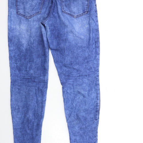 Preworn Womens Blue  Denim Jegging Jeans Size 30 in L30 in