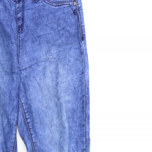 Preworn Womens Blue  Denim Jegging Jeans Size 30 in L30 in