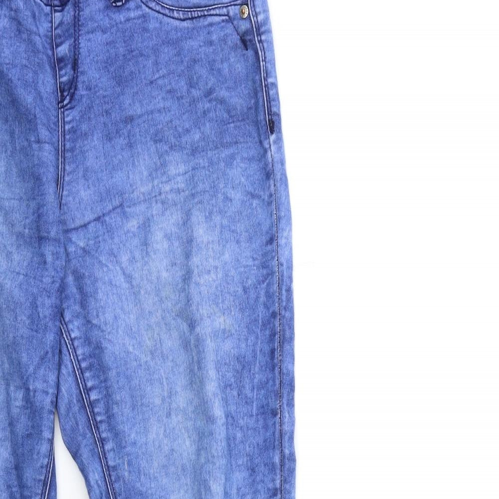 Preworn Womens Blue  Denim Jegging Jeans Size 30 in L30 in