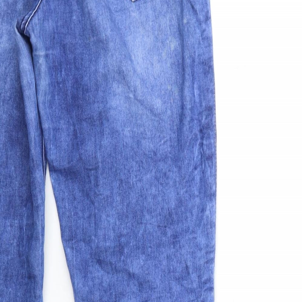 Preworn Womens Blue  Denim Jegging Jeans Size 30 in L30 in