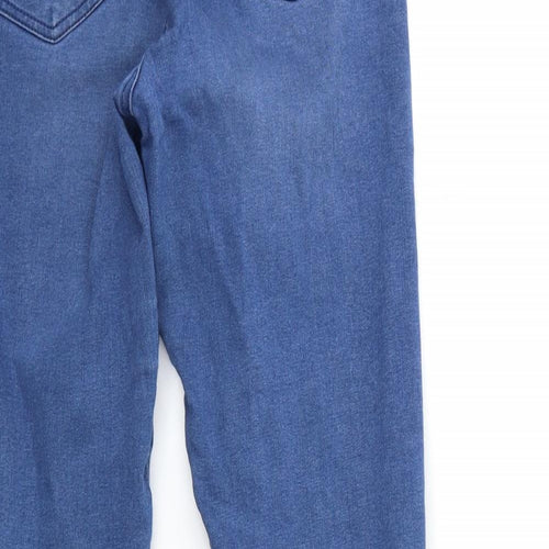 Topshop Womens Blue  Denim Skinny Jeans Size 30 in L34 in