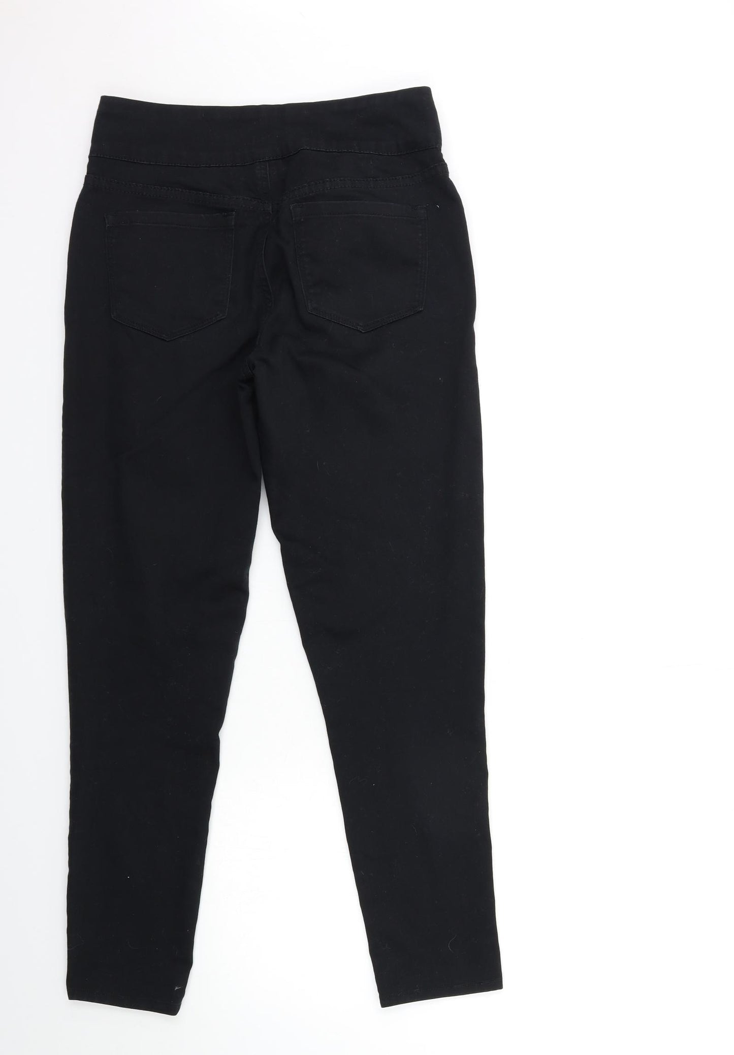 French Dressing Jeans Womens Black  Denim Jegging Jeans Size 10 L28 in