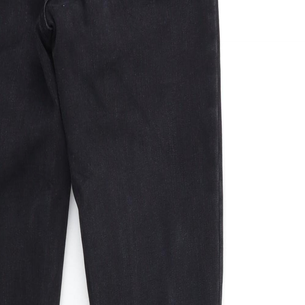 New Look Womens Black  Denim Skinny Jeans Size 8 L25 in