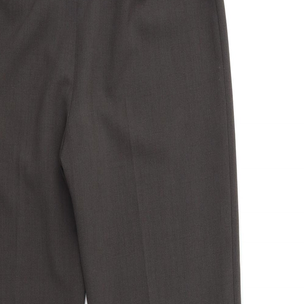 MINUET Womens Grey   Trousers  Size 14 L30 in