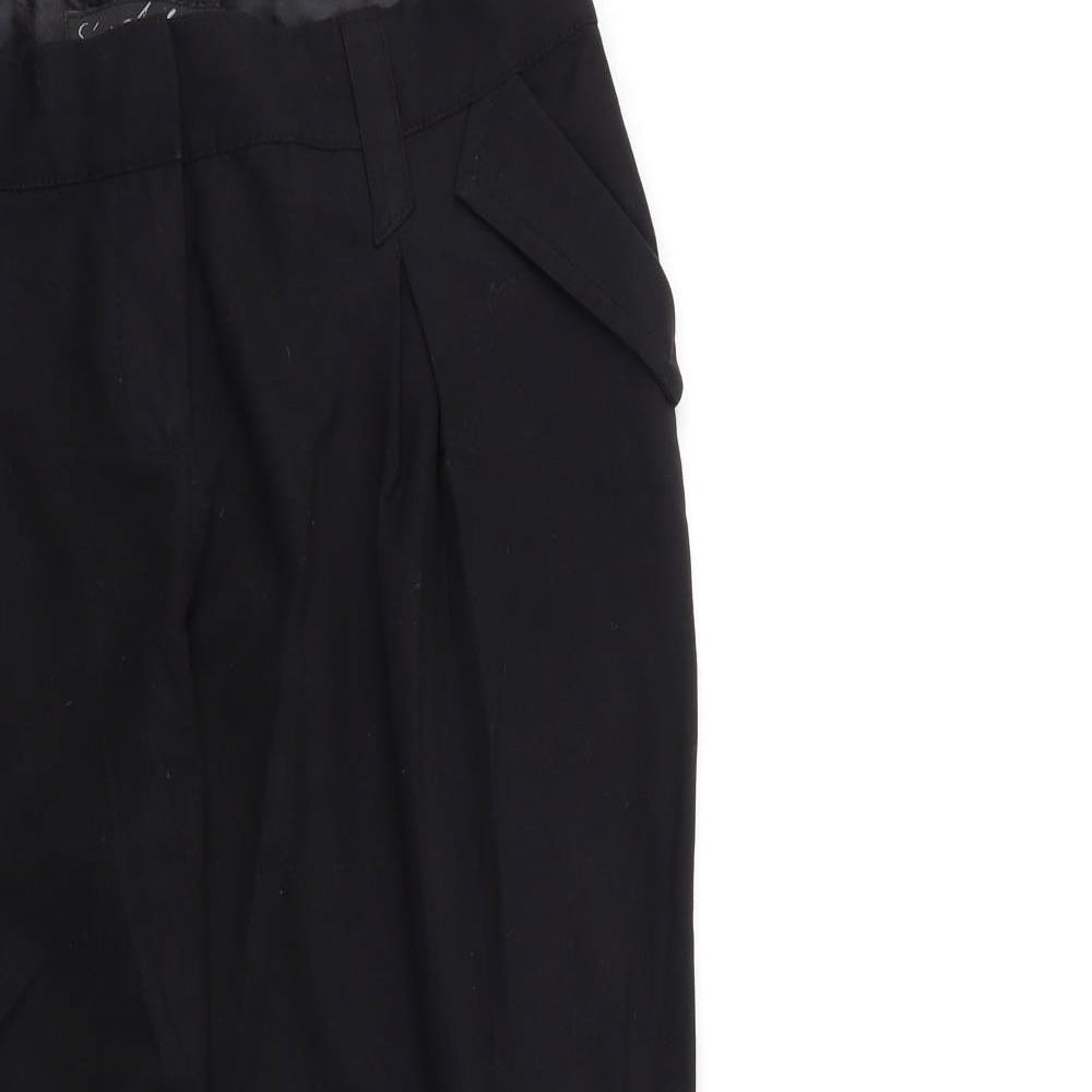 NEXT Womens Black   Trousers  Size 14 L37 in