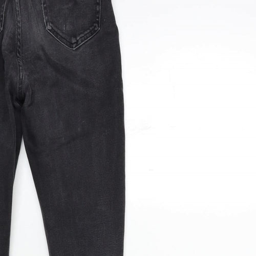 New Look Womens Grey  Denim Skinny Jeans Size 10 L23 in
