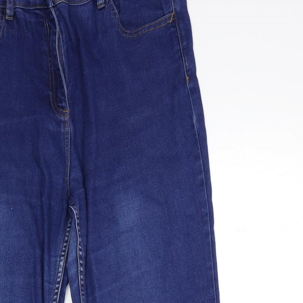 Papaya Womens Blue  Denim Straight Jeans Size 16 L27 in