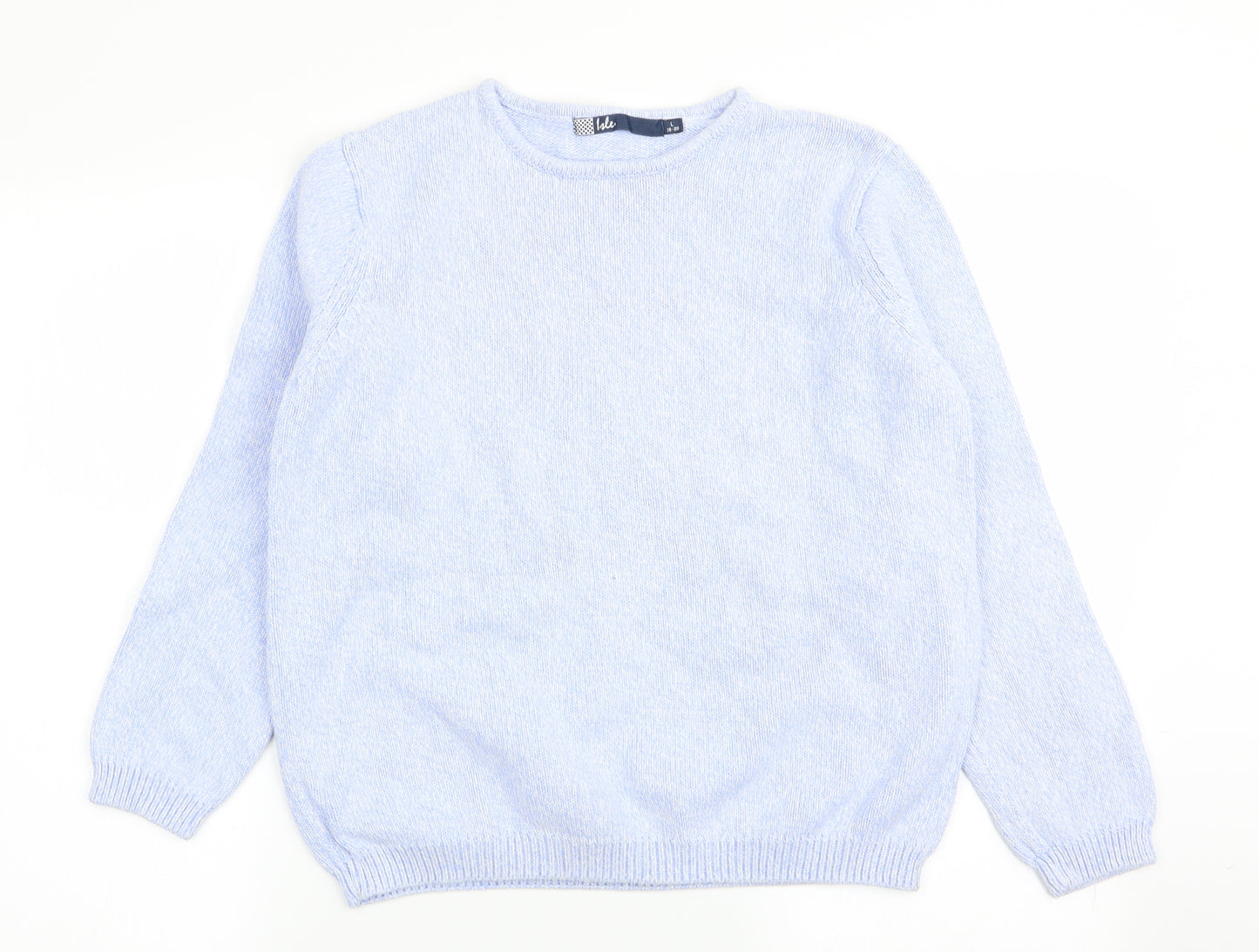 isle  Womens Blue   Pullover Jumper Size 18