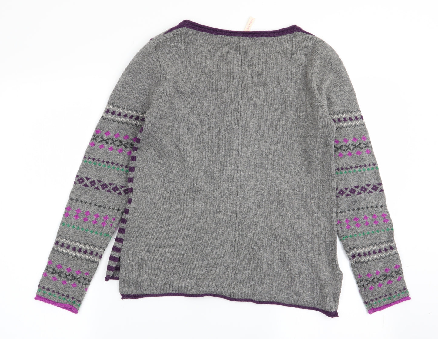 White Stuff Womens Multicoloured Striped  Cardigan Jumper Size 10