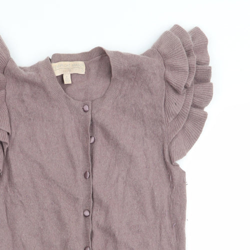 Fenn Wright Manson Womens Pink   Cardigan Jumper Size 12