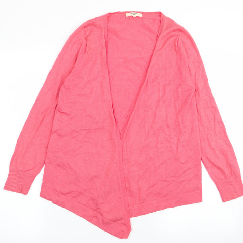 natural beauty basic Womens Red   Cardigan Jumper Size M