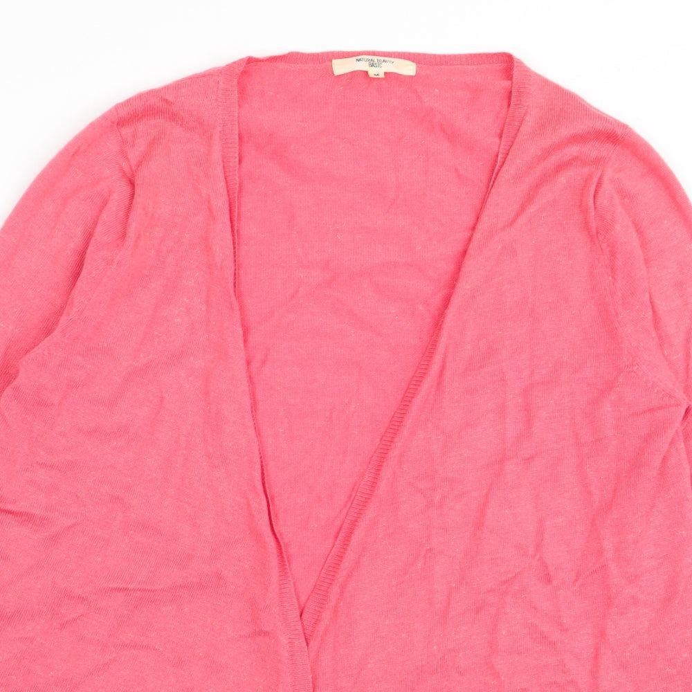 natural beauty basic Womens Red   Cardigan Jumper Size M