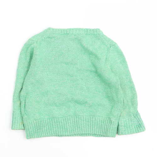 Gap Boys Green   Pullover Jumper Size 6-9 Months