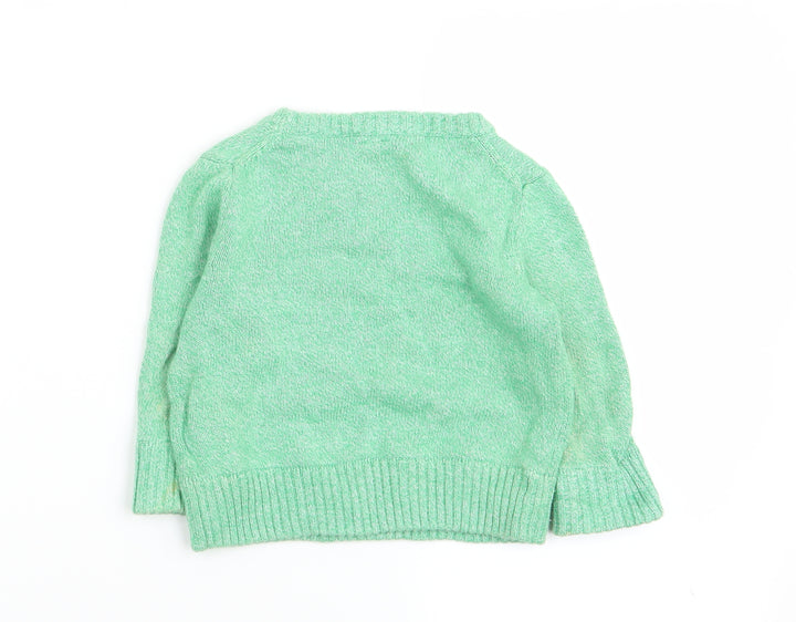 Gap Boys Green   Pullover Jumper Size 6-9 Months