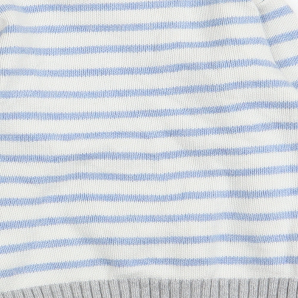 Nutmeg Boys Multicoloured Striped  Pullover Jumper Size 6-9 Months