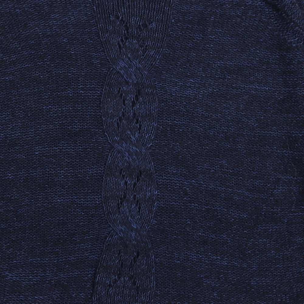 Per Una Womens Blue   Pullover Jumper Size 14
