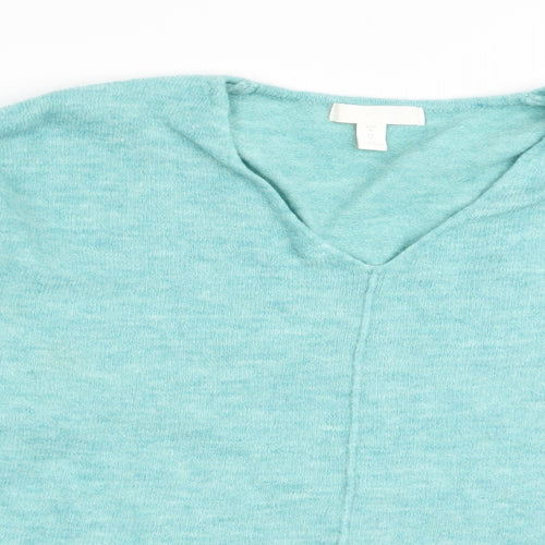 H&M Womens Blue   Pullover Jumper Size M
