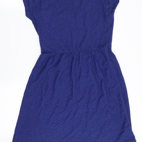 Dorothy Perkins Womens Blue   Fit & Flare  Size 8