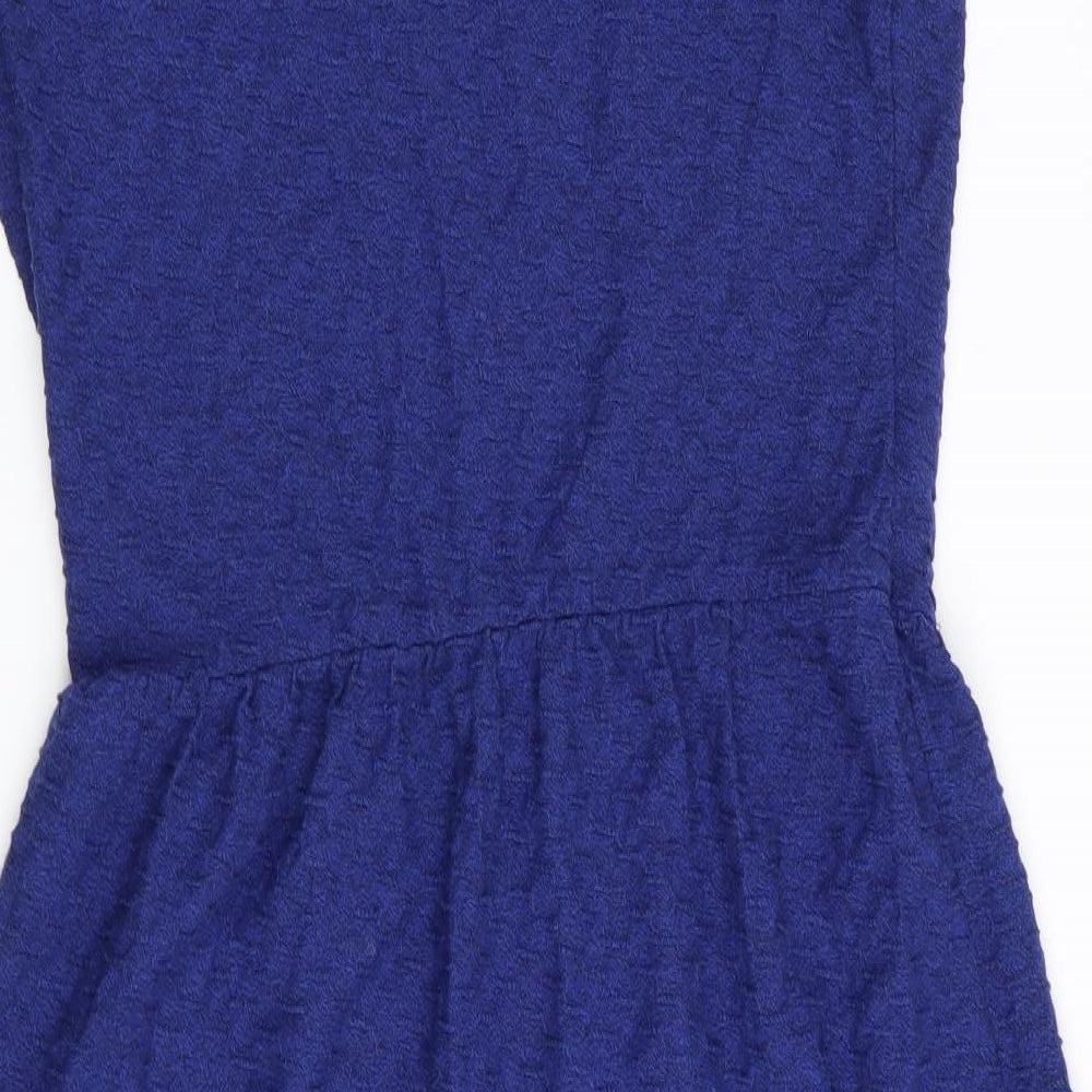 Dorothy Perkins Womens Blue   Fit & Flare  Size 8