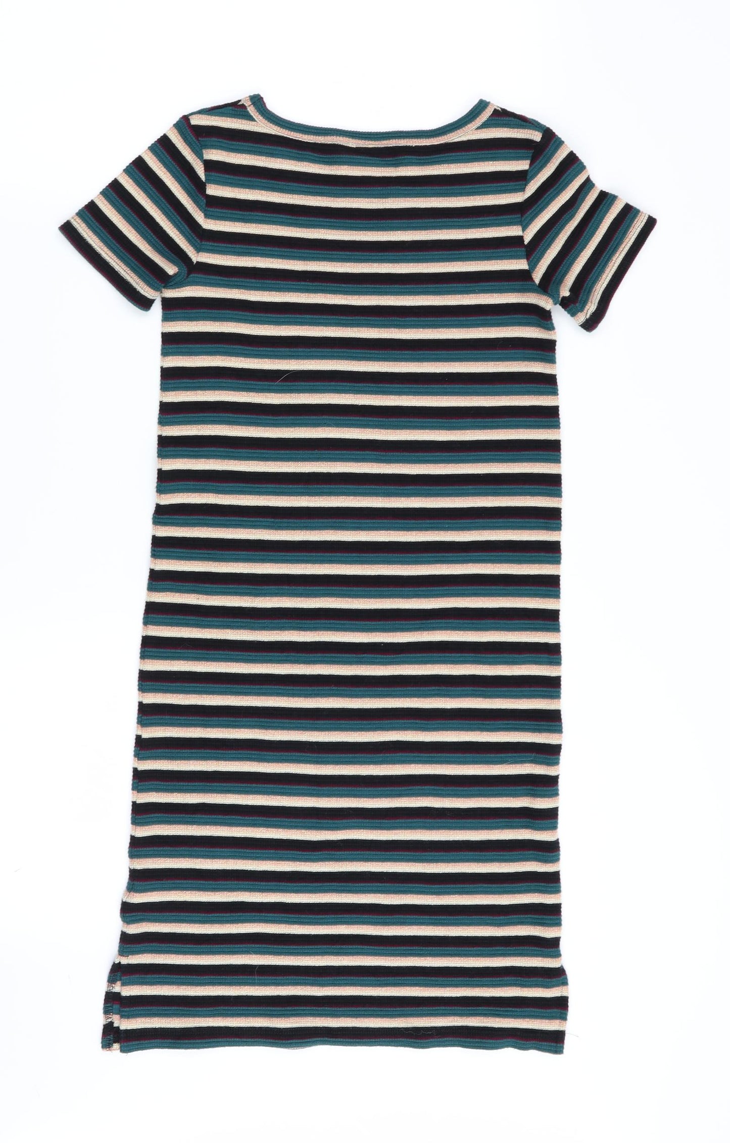 NEXT Girls Multicoloured Striped  Fit & Flare  Size 8 Years