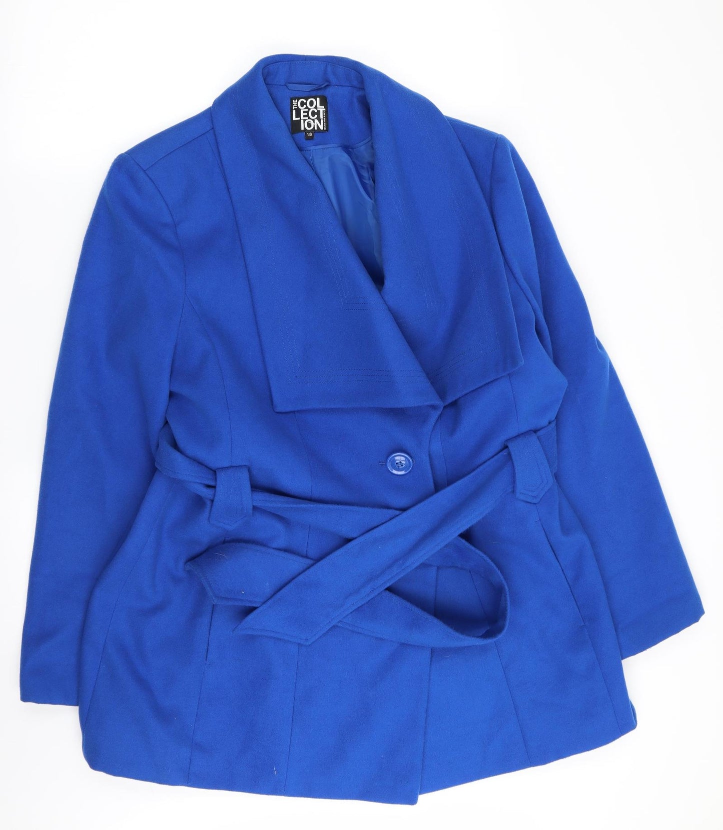 Debenhams Womens Blue   Jacket Coat Size 18