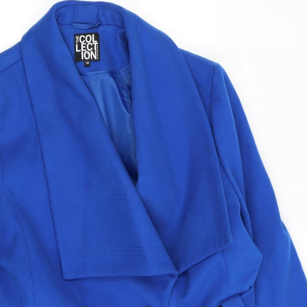 Debenhams Womens Blue   Jacket Coat Size 18