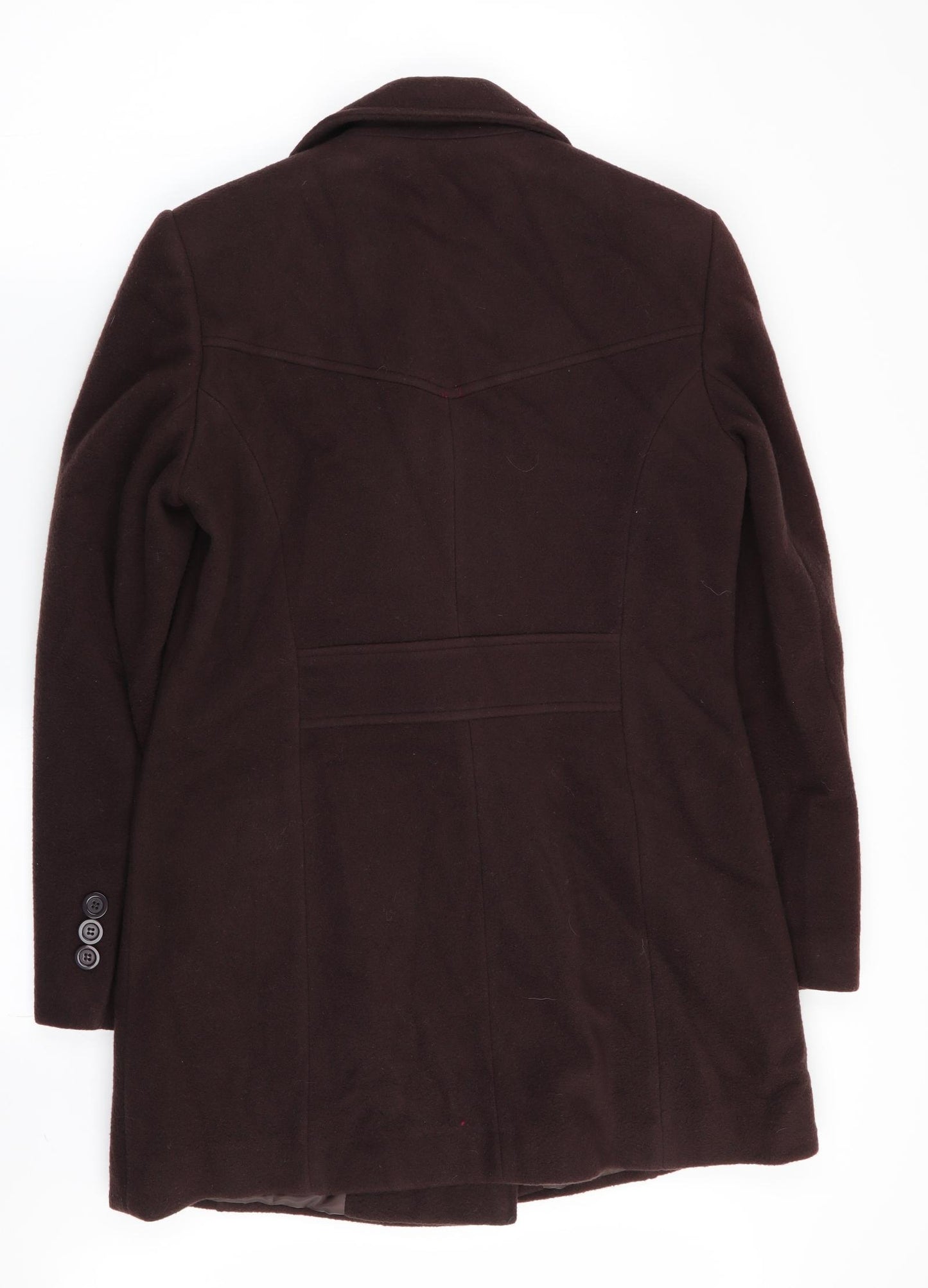 Autonomy Womens Brown   Overcoat Coat Size 12