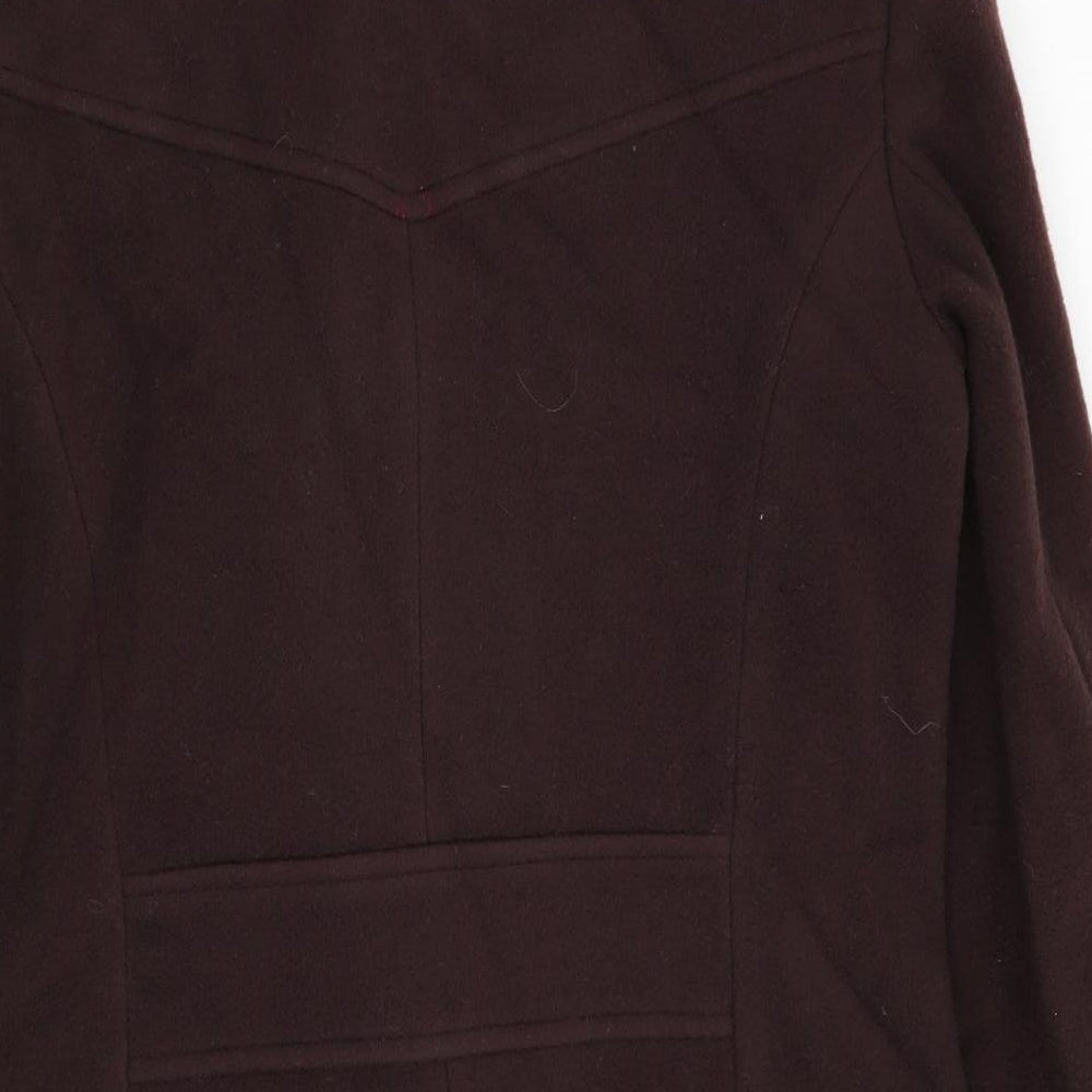 Autonomy Womens Brown   Overcoat Coat Size 12