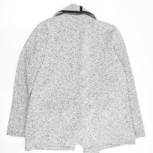 Papaya Womens Grey   Overcoat Coat Size 14