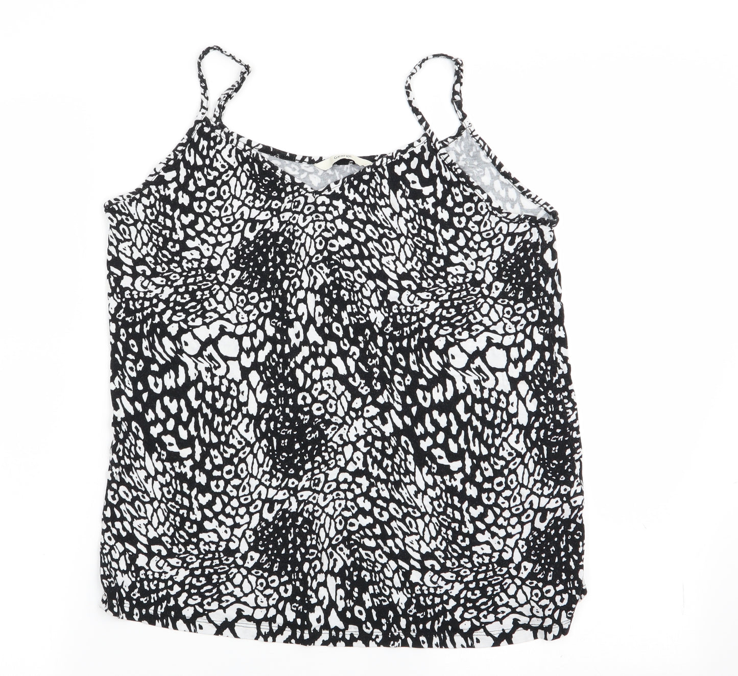 Asda George Womens Multicoloured Geometric  Camisole Tank Size 12