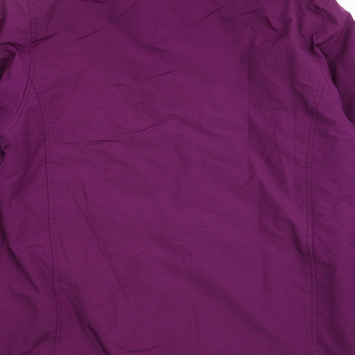 Maine Womens Purple   Jacket Coat Size 10