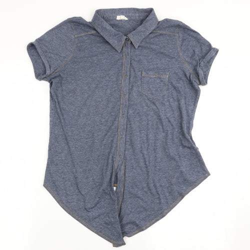New Look Womens Grey   Basic Polo Size 12