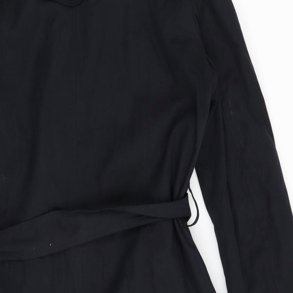 Debenhams Womens Blue   Overcoat Coat Size 14