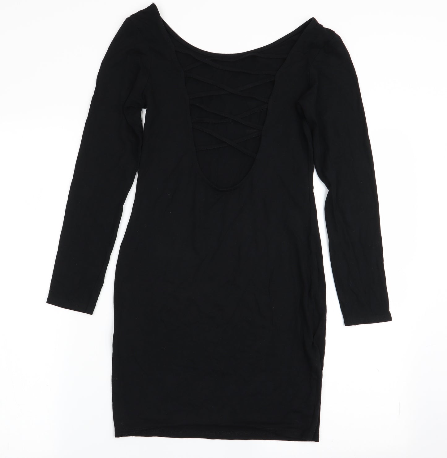 Missguided Womens Black   Pencil Dress  Size 8