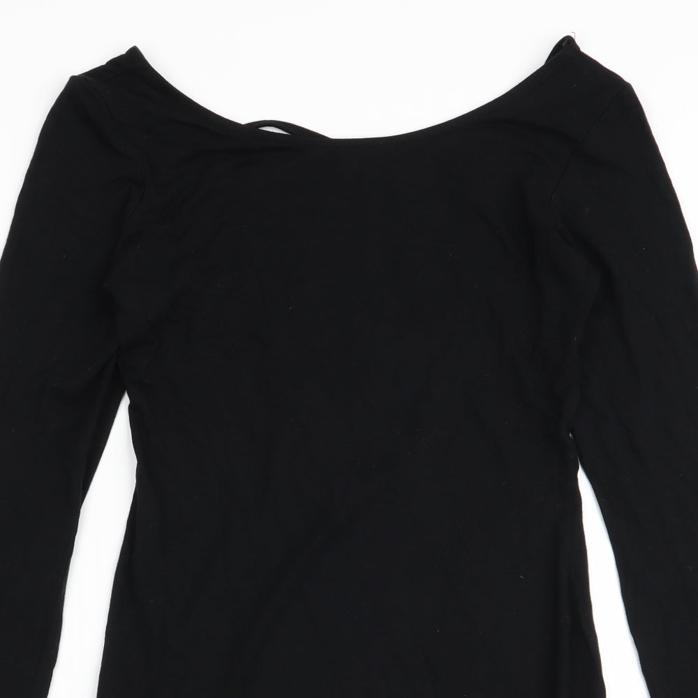Missguided Womens Black   Pencil Dress  Size 8