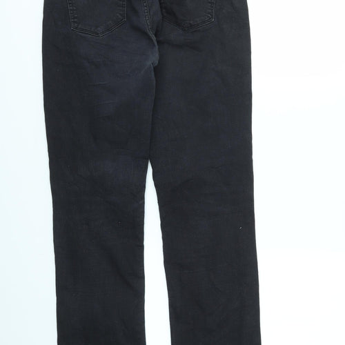 MANOR  Womens Black   Straight Jeans Size 10 L29 in