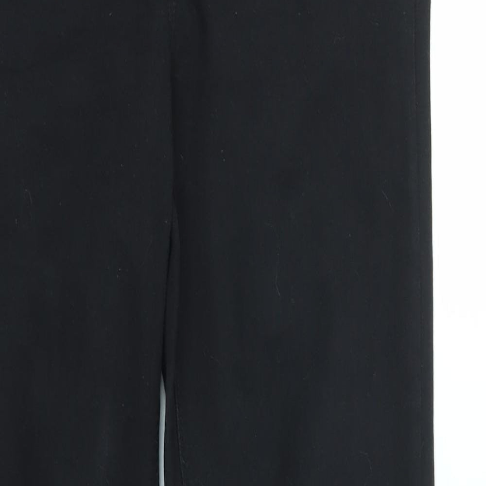 Preworn Womens Black   Skinny Jeans Size 10 L30 in - stretch waistband