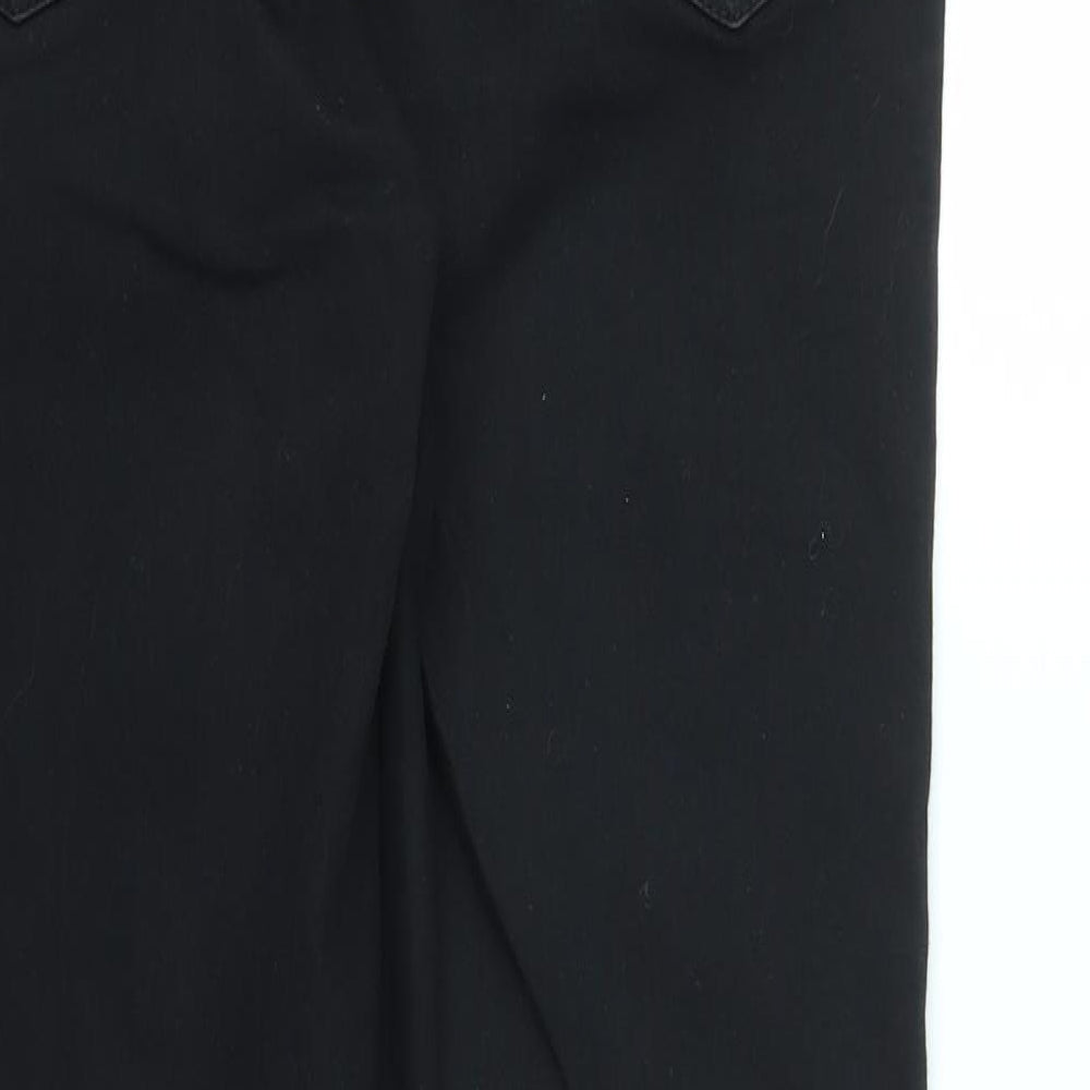 Preworn Womens Black   Skinny Jeans Size 10 L30 in - stretch waistband