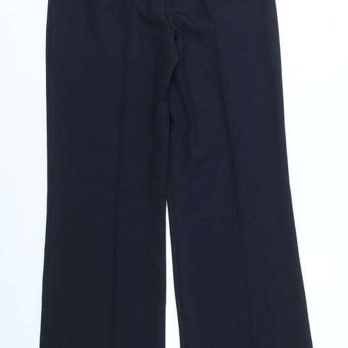 M&S Womens Blue   Trousers  Size 10 L32 in