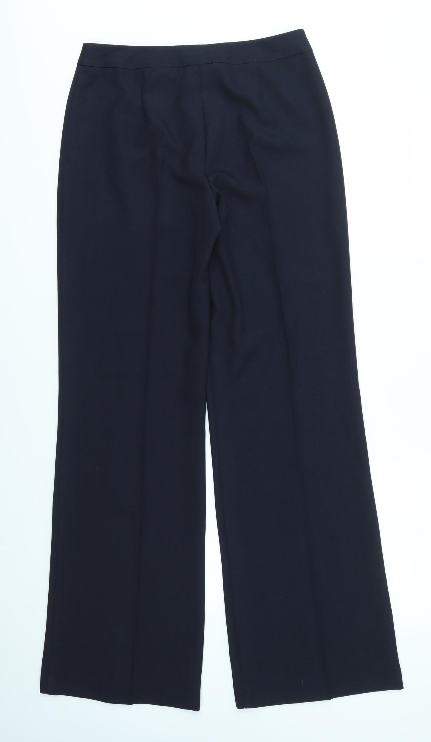 M&S Womens Blue   Trousers  Size 10 L32 in