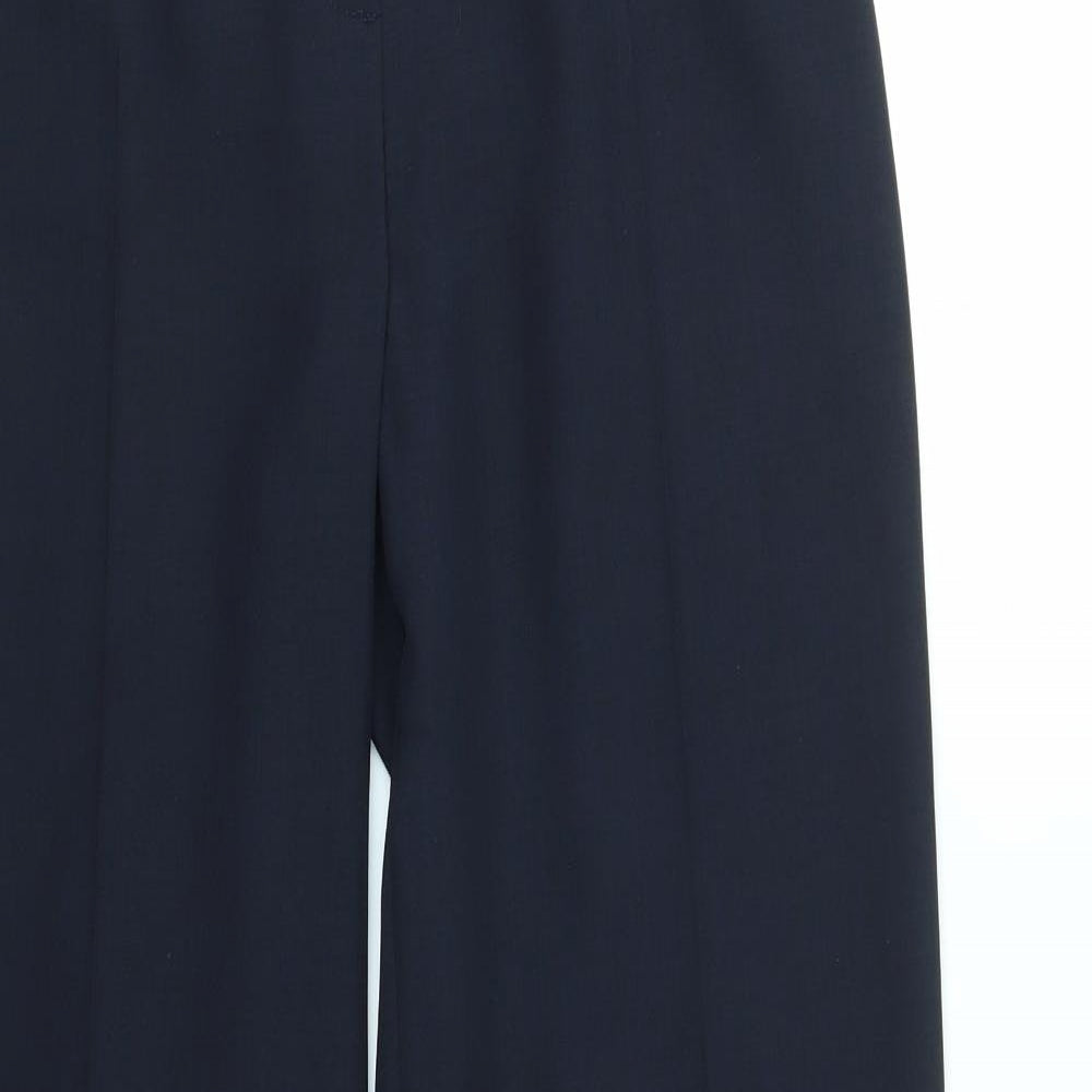 M&S Womens Blue   Trousers  Size 10 L32 in