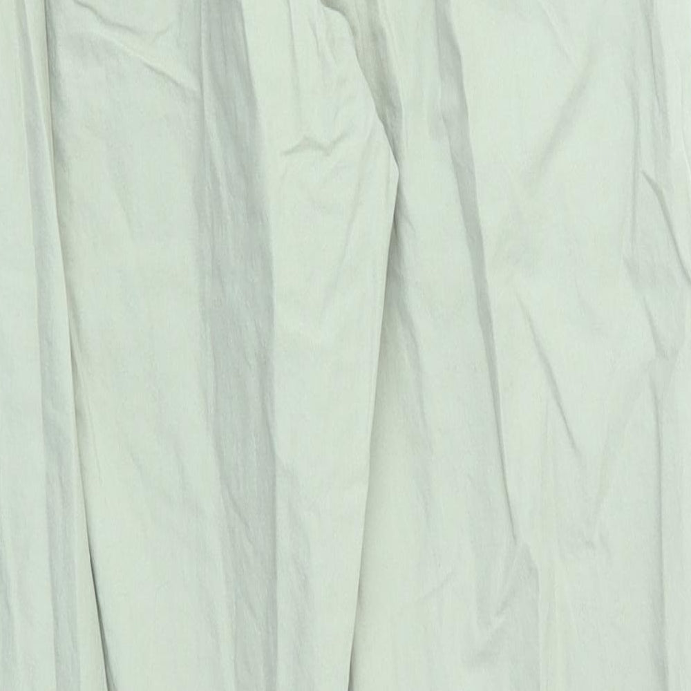 M&S Womens Grey   Paperbag Shorts Size 30 - stretch waistband