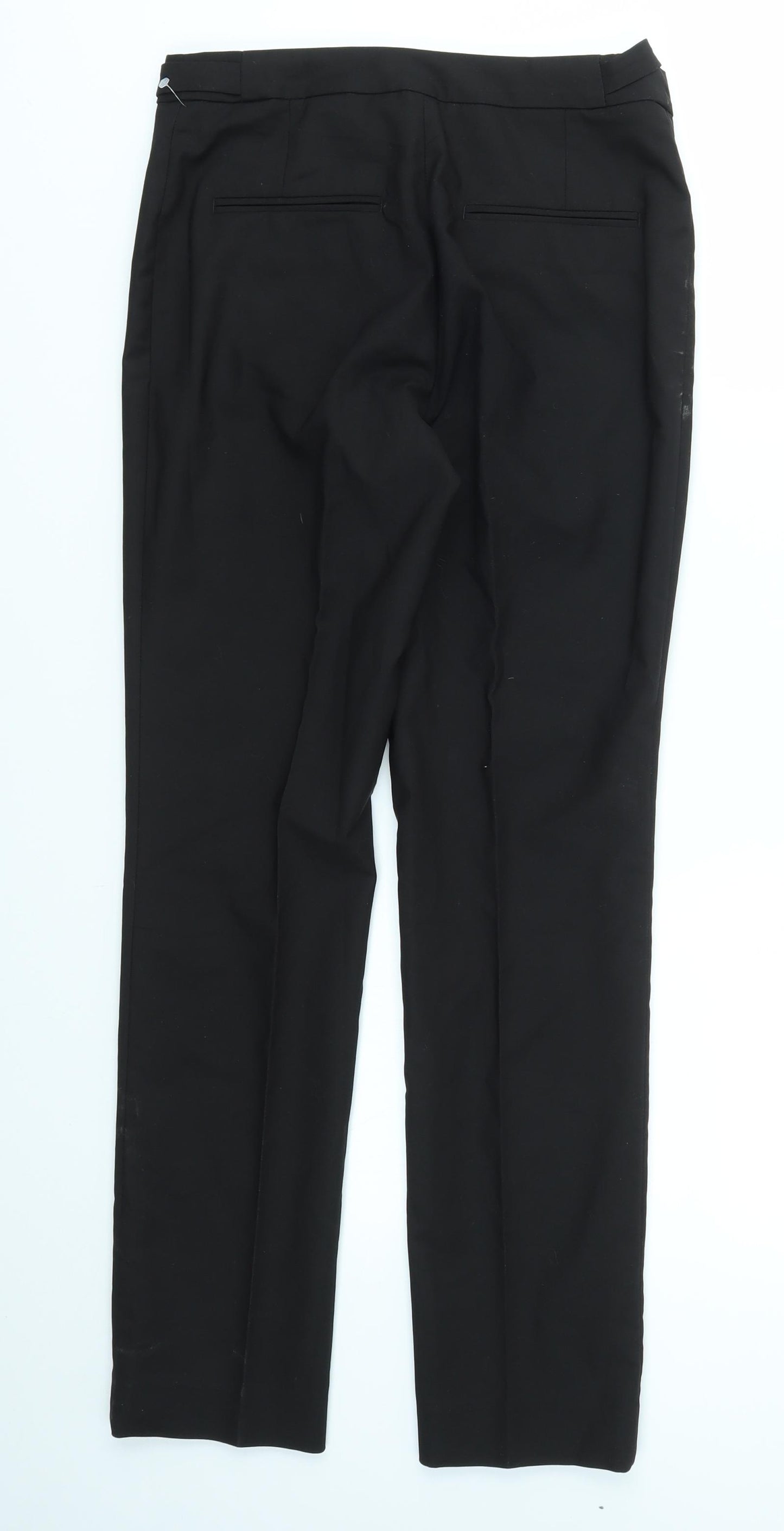 H&M Womens Black   Trousers  Size 6 L29 in