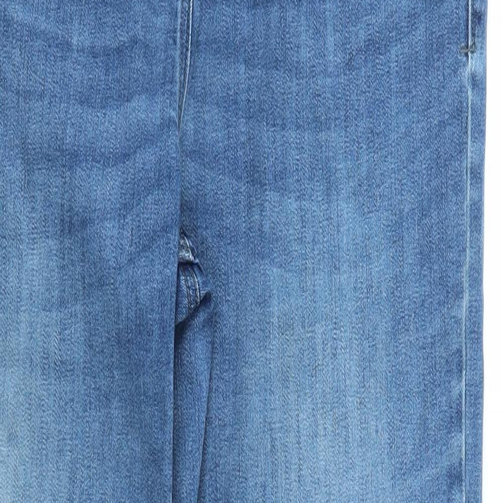 NEXT Womens Blue   Straight Jeans Size 16 L31 in