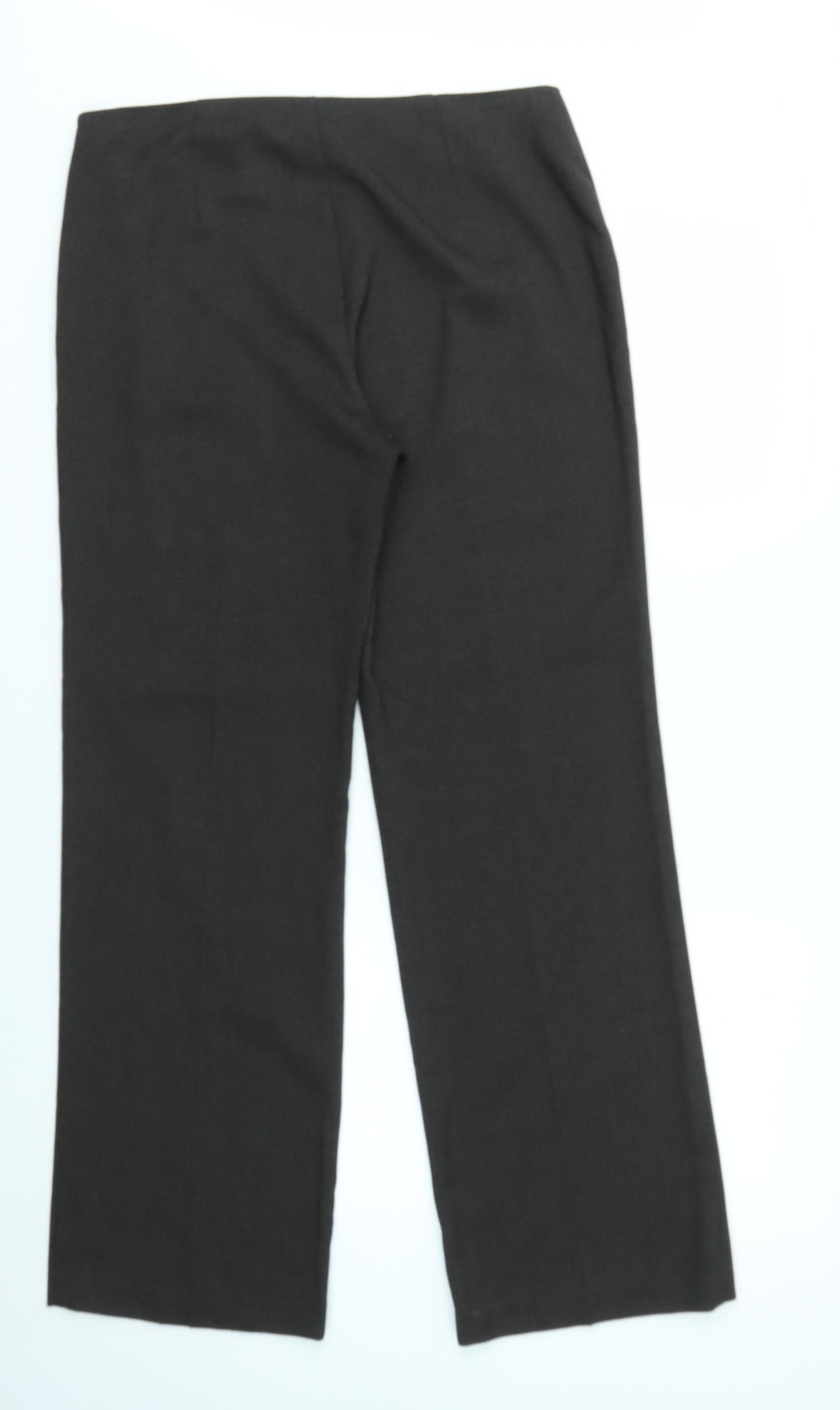 M&S Womens Brown   Trousers  Size 14 L31 in