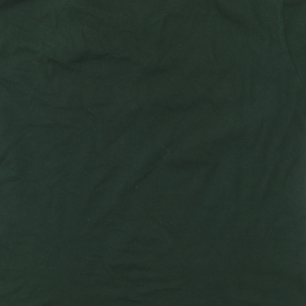 Gildan Mens Green    T-Shirt Size M